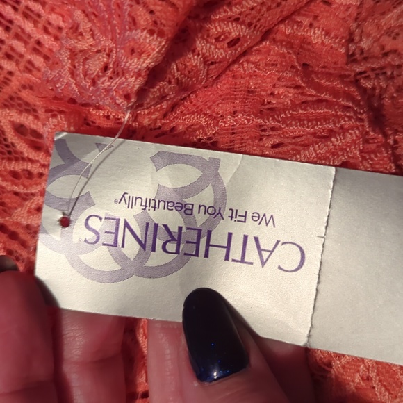 Crochet Peach Dress - Picture 11 of 12